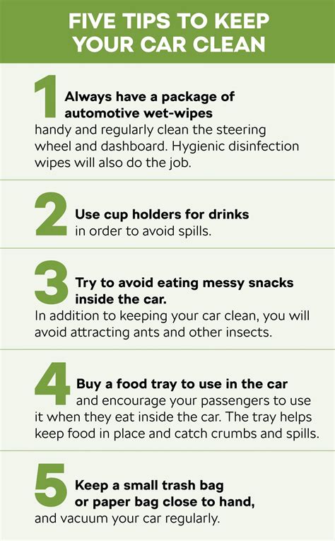 What To Keep In Your Car To Keep It Clean