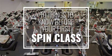 what to know before your first spin class