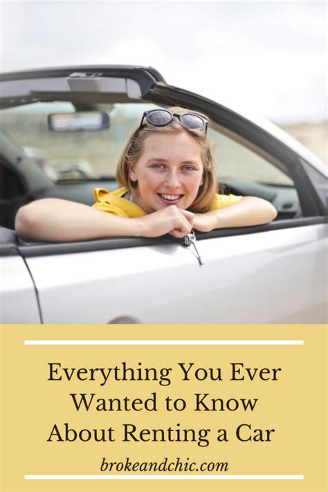 What To Know When Renting Car