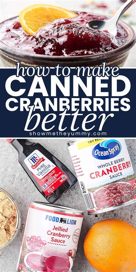 What To Make With Canned Cranberries
