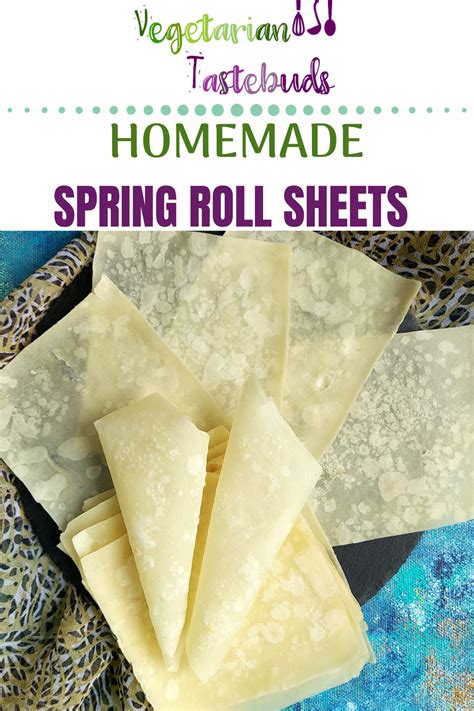 what to make with spring roll sheets