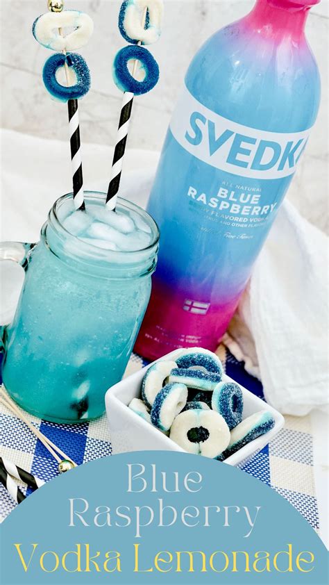 What To Mix With A Blue Raspberry Vodka