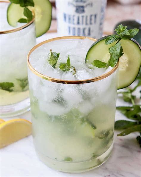 What To Mix With Cucumber And Mint Vodka