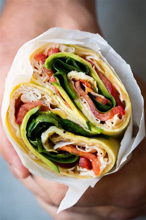 what to put in a egg wrap