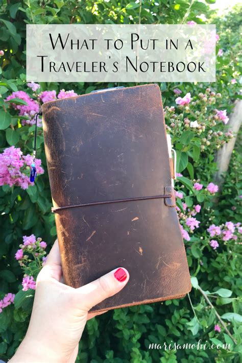 What To Put In A Traveler's Notebook