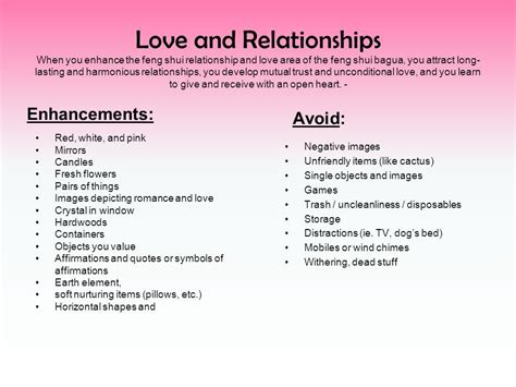 What To Put In Relationship Corner