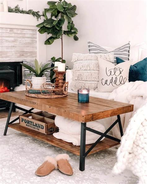 What To Put On A Rectangular Coffee Table