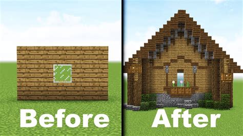 what to put on an empty wall in minecraft