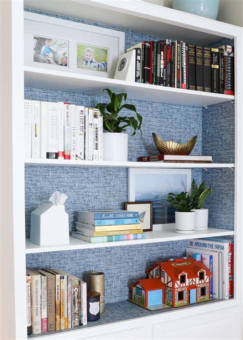 What To Put On Back Of Bookshelf