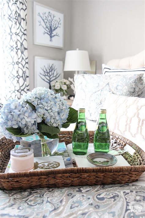 What To Put On Tray In Bedroom