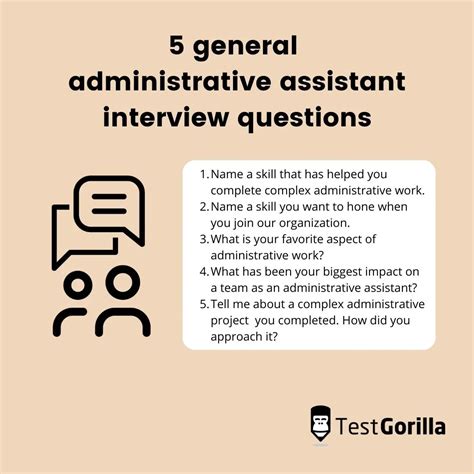 what to say in an administrative assistant interview