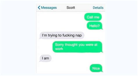 what to say instead of nice in text funny
