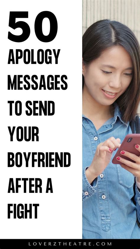 what to say to my boyfriend after an argument