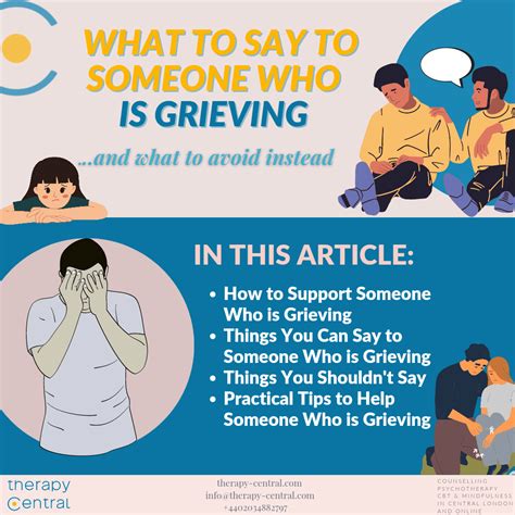 what to say to someone coping with grief