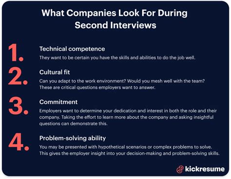 what to say when you get a second interview