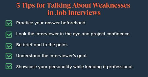 what to say your weakness is in a teaching interview