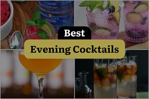 What To Serve With Evening Drinks