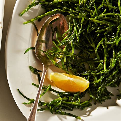 what to serve with samphire