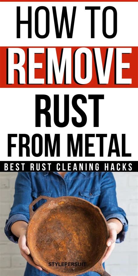What To Soak Metal In To Get Rid Of Rust