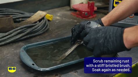 What To Soak Tools In To Remove Rust