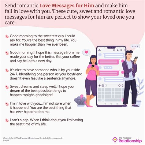 what to text a guy to make him fall in love with you