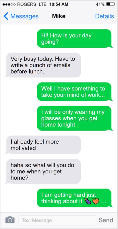 what to text him when he's at work