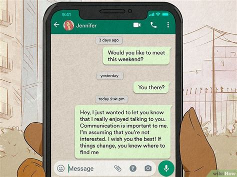 what to text when he doesn't reply