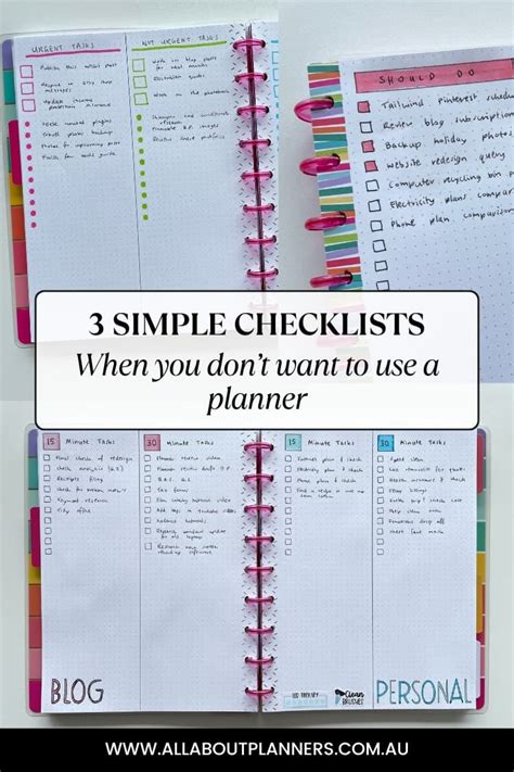 What To Use Instead Of A Planner