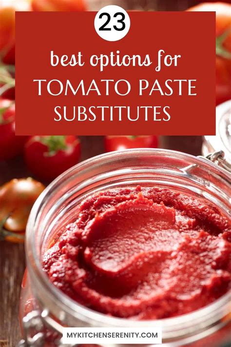 what to use instead of tomato paste in chili