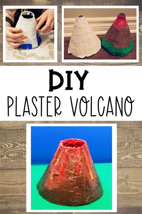 what to use to make a volcano
