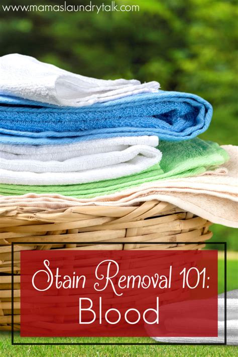 What To Use To Remove Blood From Fabric