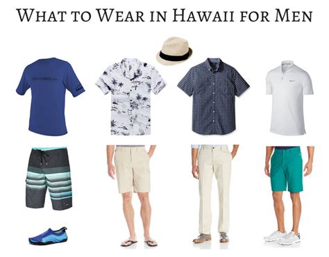 what to wear in hawaii men reddit