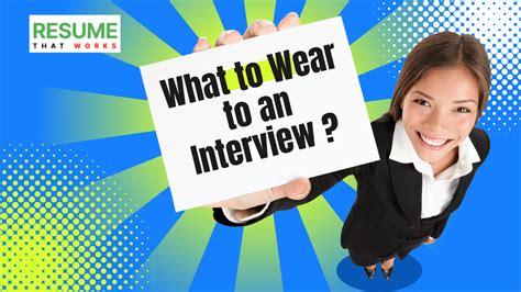 what to wear to an apprenticeship interview