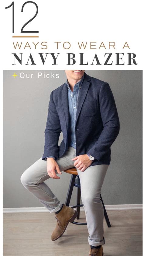 10+ Navy Blue Blazer Combination 2023 Blue Blazer Style Beyoung Blog