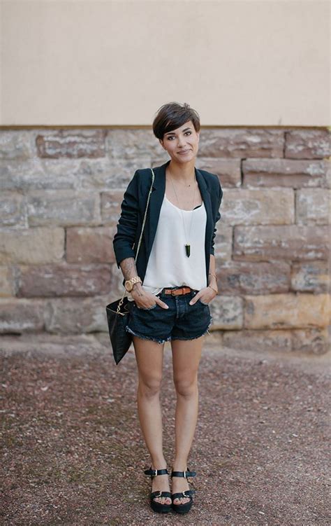 Perfect What To Wear With Short Hair Cut For Short Hair