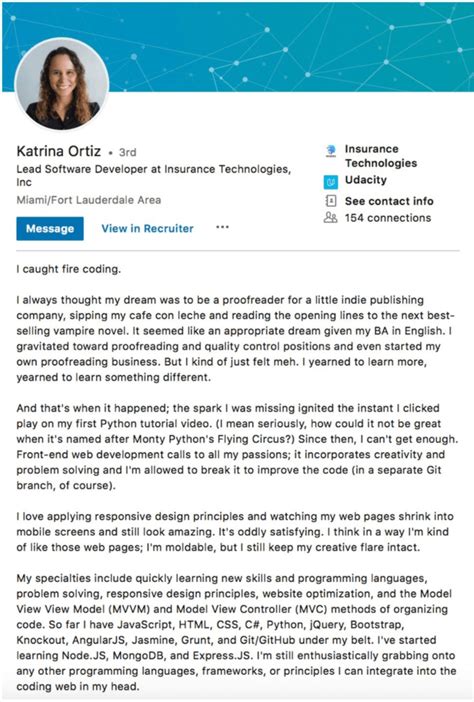 what to write in a bio about yourself for work