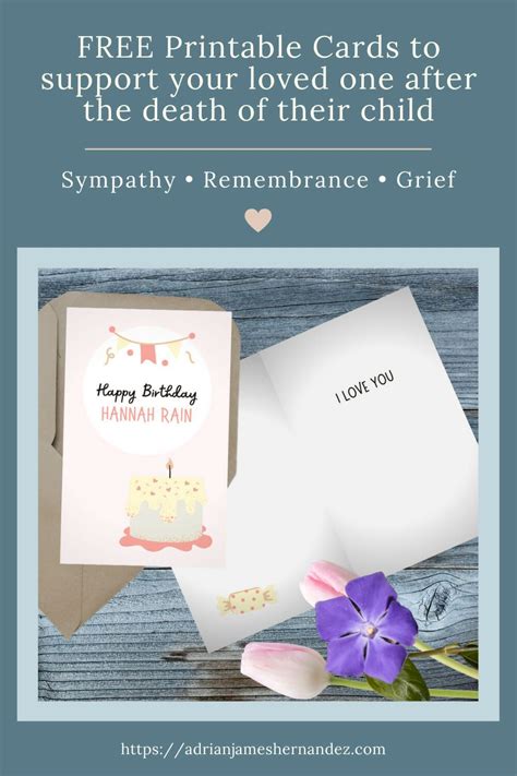 what to write in a birthday card for a deceased child