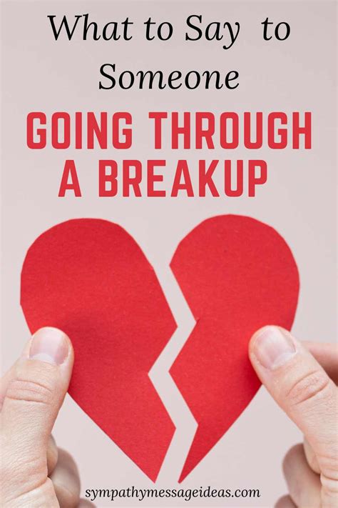 what to write in a card after a breakup