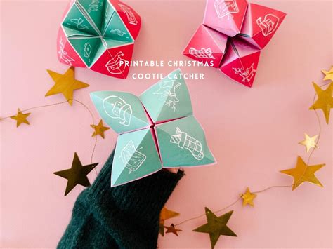 Printable Cootie Catcher Template