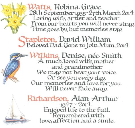 What To Write In A Crematorium Book Of Remembrance