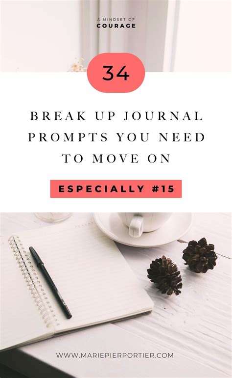 what to write in a journal after a breakup