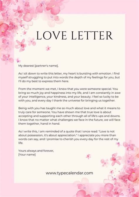 what to write in a letter to her