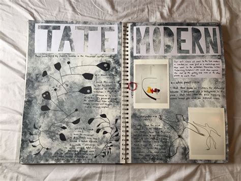 what to write in a level art sketchbook