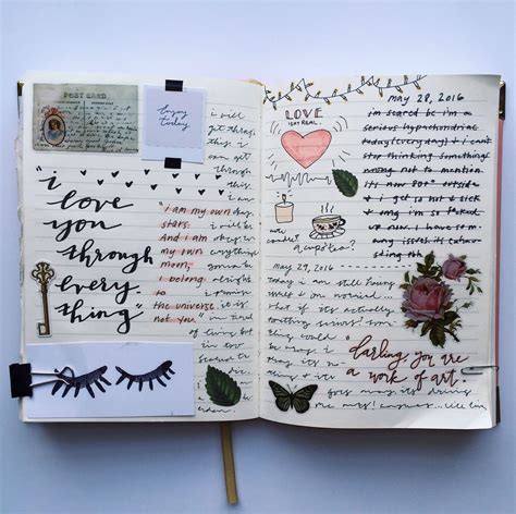 what to write in a pretty notebook