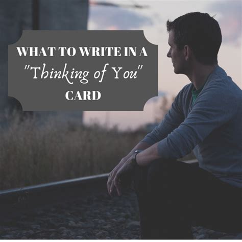 what to write in a thinking of you message
