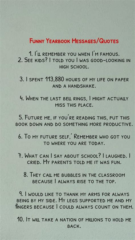 what to write in a yearbook