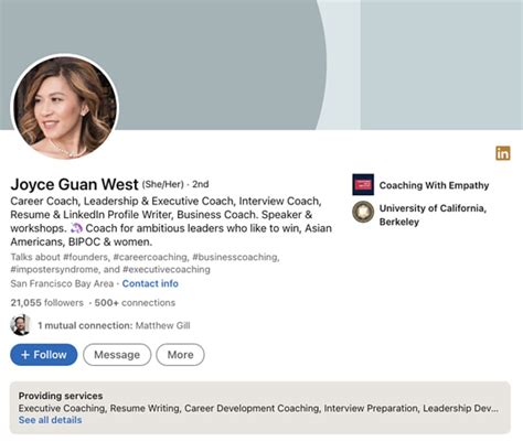 what to write in about me in linkedin