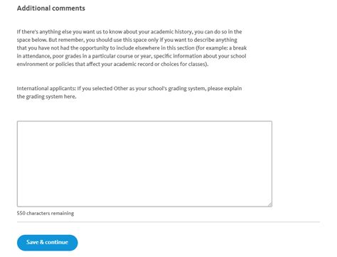 what to write in additional comments on job application