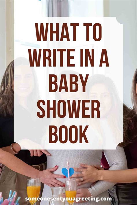 What To Write In Book For Baby Shower