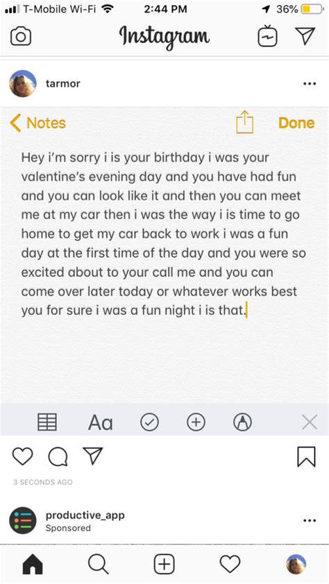 what to write in instagram post
